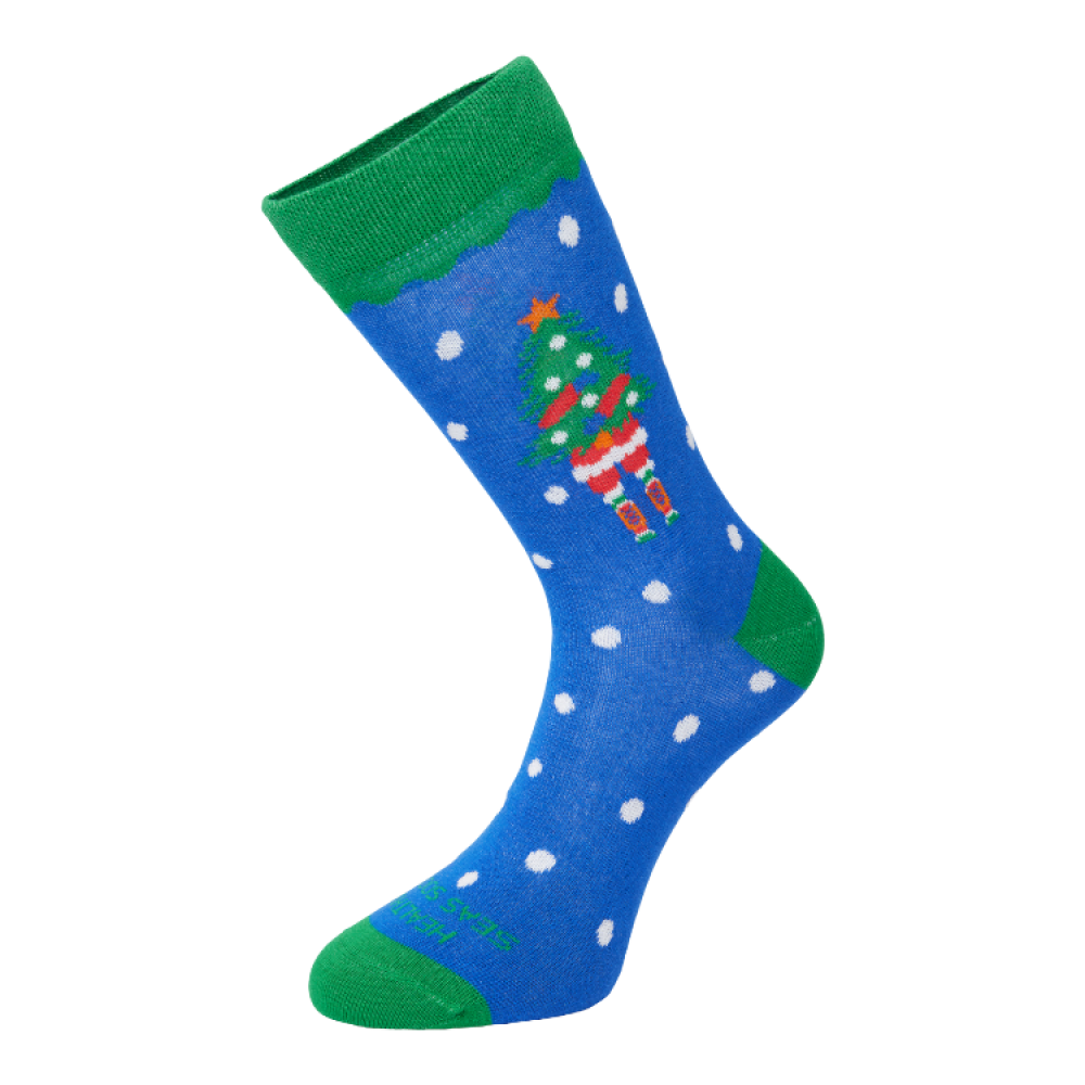 HEALTHY SEAS SOCKS ΚΑΛΤΣΕΣ ΧΡΙΣΤΟΥΓΕΝΝΙΑΤΙΚΕΣ WINKLE ΜΠΛΕ